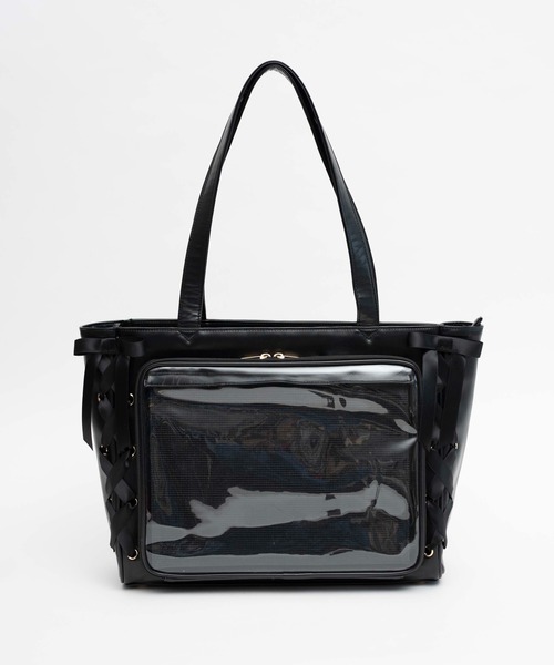 WEGO（ウィゴー） トートバッグ WEGO/「Sサイズ」レースアップフレーム