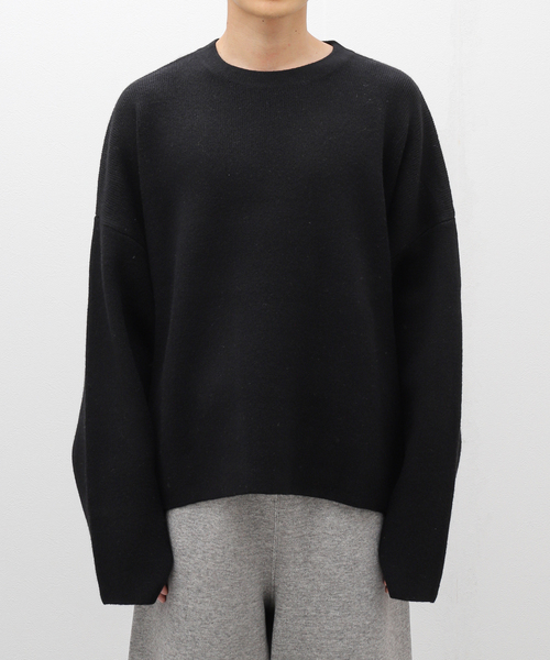SEEALL セーター ニット 「SEEALL / シーオール」OVERSIZED CREWNECK