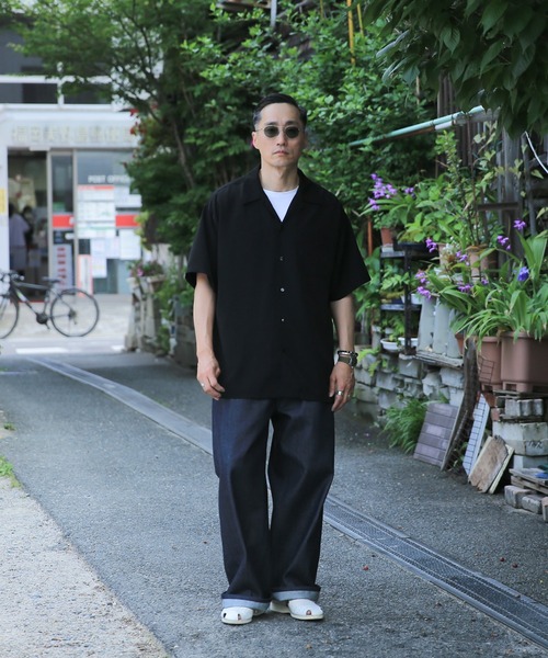 WAIPER.inc シャツ CalTop キャルトップ オープンカラーシャツ 半袖