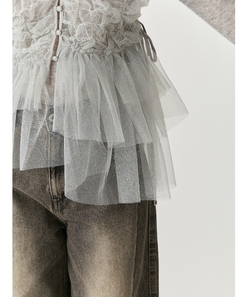 FRAY I.D（フレイ・アイディー） キャミソール アシメチュール