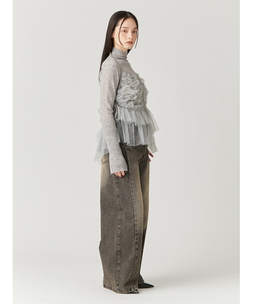 FRAY I.D（フレイ・アイディー） キャミソール アシメチュール