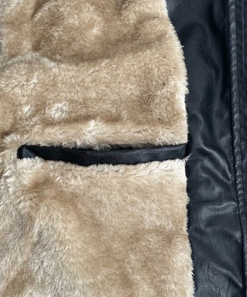 CALIFORNIA OUTFITTERS スタジャン 12E7-MZ PU レザー 裏ボア