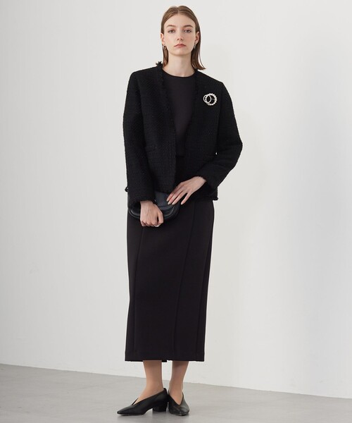 ICB（アイシービー） ジャケット ノーカラージャケット 「CLASSY.1月号