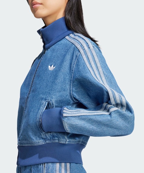 adidas（アディダス） デニムジャケット gジャン アディカラー デニム