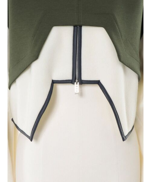 UN3D.（アンスリード） FLEECE DOCKING LAYERED TOP / フリース