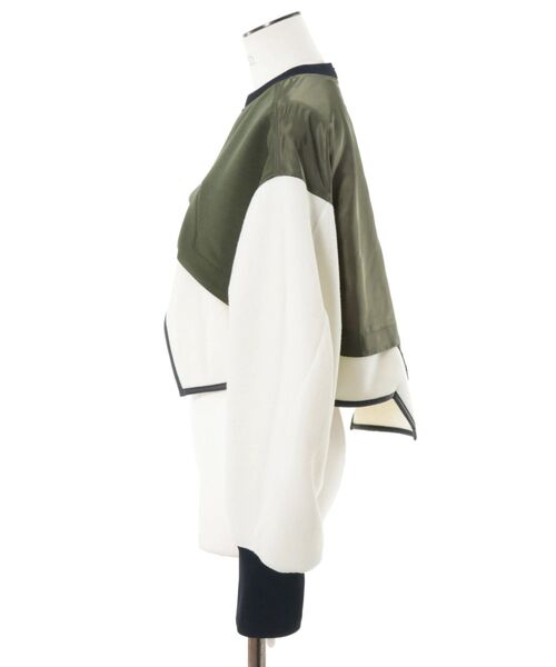 UN3D.（アンスリード） FLEECE DOCKING LAYERED TOP / フリース