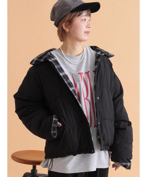 ehka sopo（エヘカソポ） ブルゾン アウター リバーシブル中綿