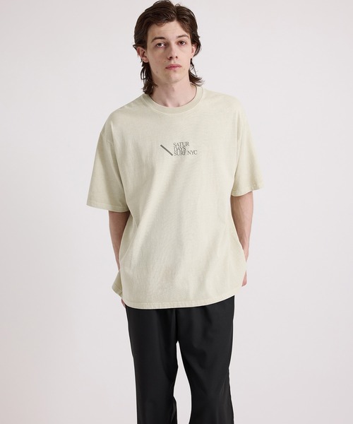 Saturdays NYC（サタデーズ ニューヨークシティ） tシャツ Slash SNYC