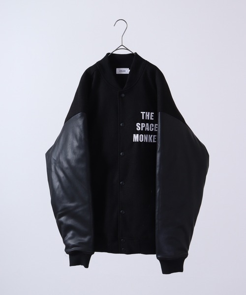 ATELANE（アテレーン） スタジャン 袖切替スタジャン/アワードJK