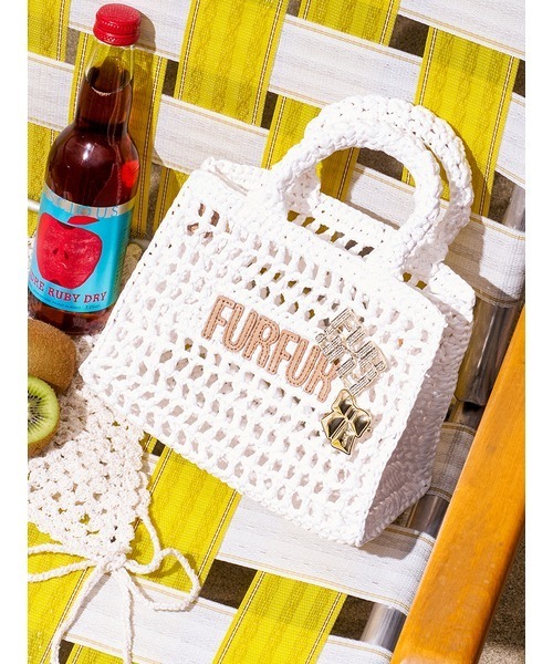 FURFUR（ファーファー） トートバッグ 「ZOZOTOWN限定カラー」ラフィア