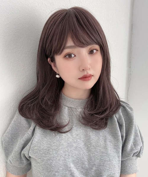 ウィッグ エクステ 「 ナチュレカールミディ 」 レディース ミディアム