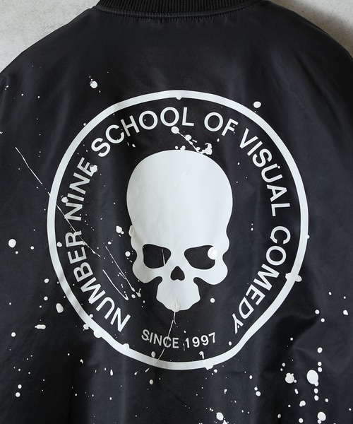 NUMBER (N)INE（ナンバーナイン） スタジャン HAND PAINTED NYLON