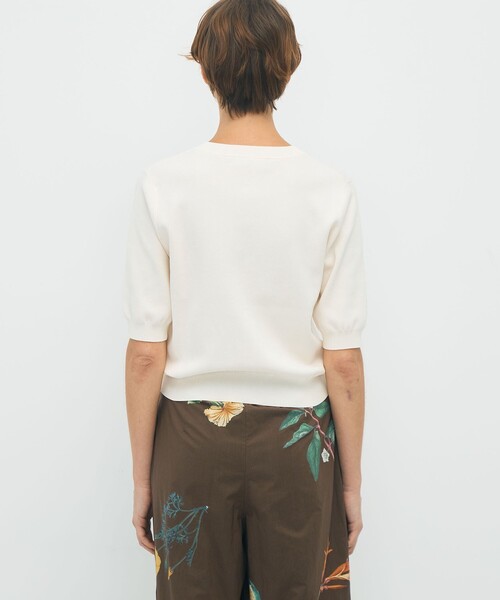 CABaN（キャバン） カーディガン GREEN SHOWER エンブロイダリーハーフ