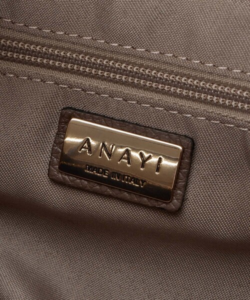 ANAYI（アナイ） ハンドバッグ ターンロック付き2WAYショルダーバッグ
