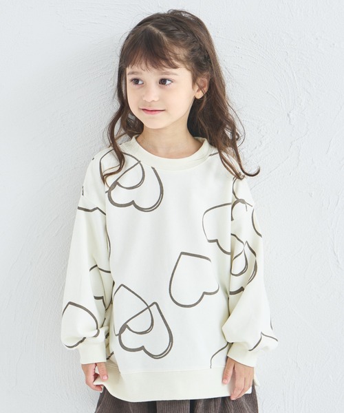 pairmanon（ペアマノン） トレーナー 「サラッとスウェット」フラワー