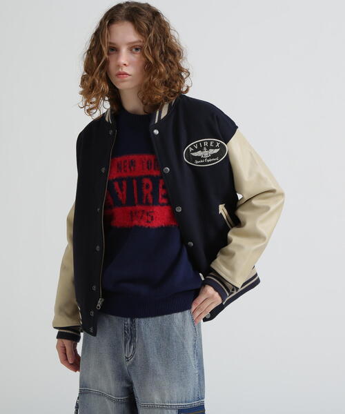 AVIREX（アヴィレックス） スタジャン L-STADIUM JKT SIGNATURE LOGO