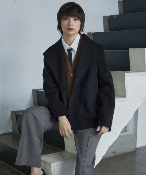 ICB（アイシービー） コート アウター WoolRever ショートコート