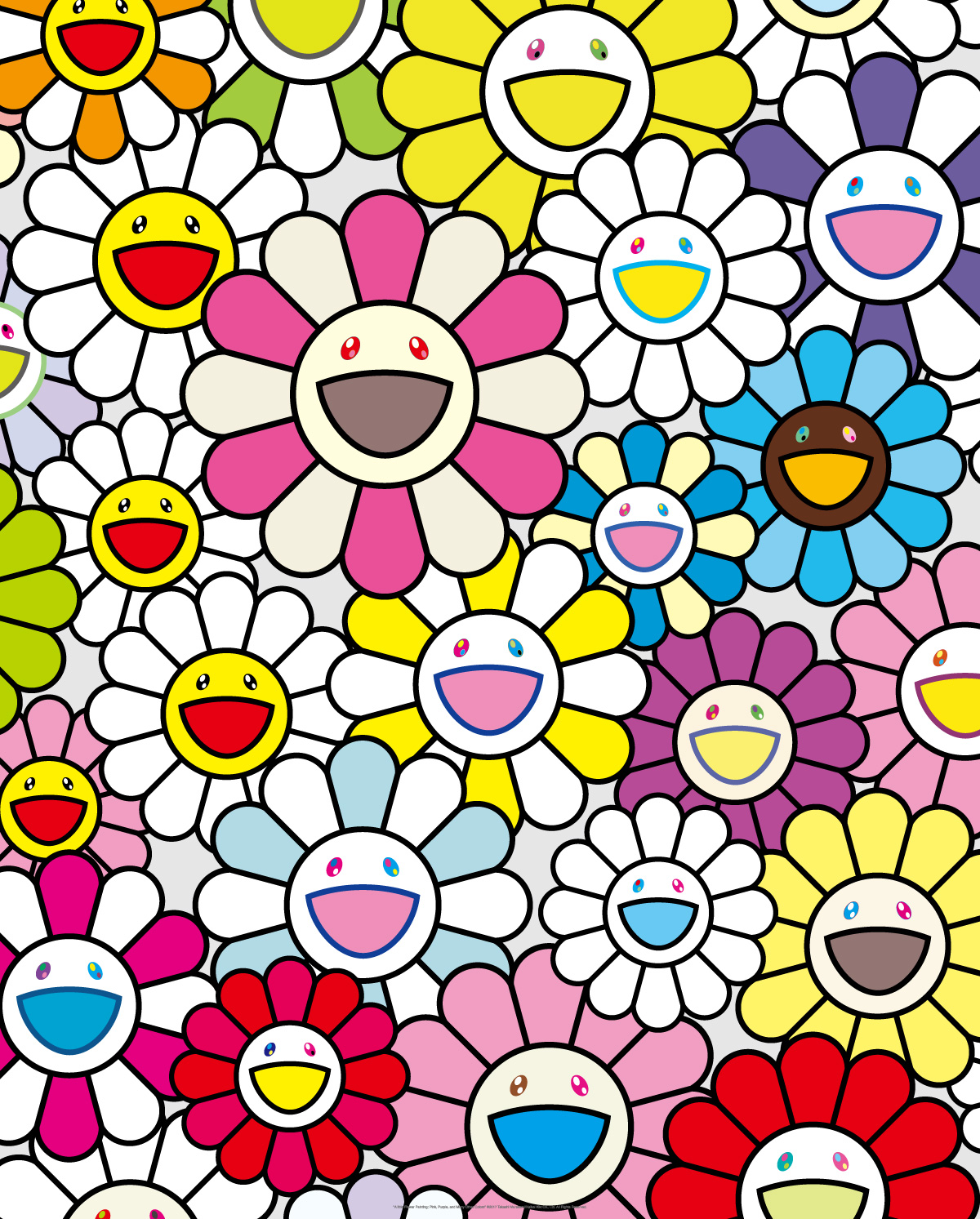 村上隆新作ポスターお花3種販売 | Zingaro official Web