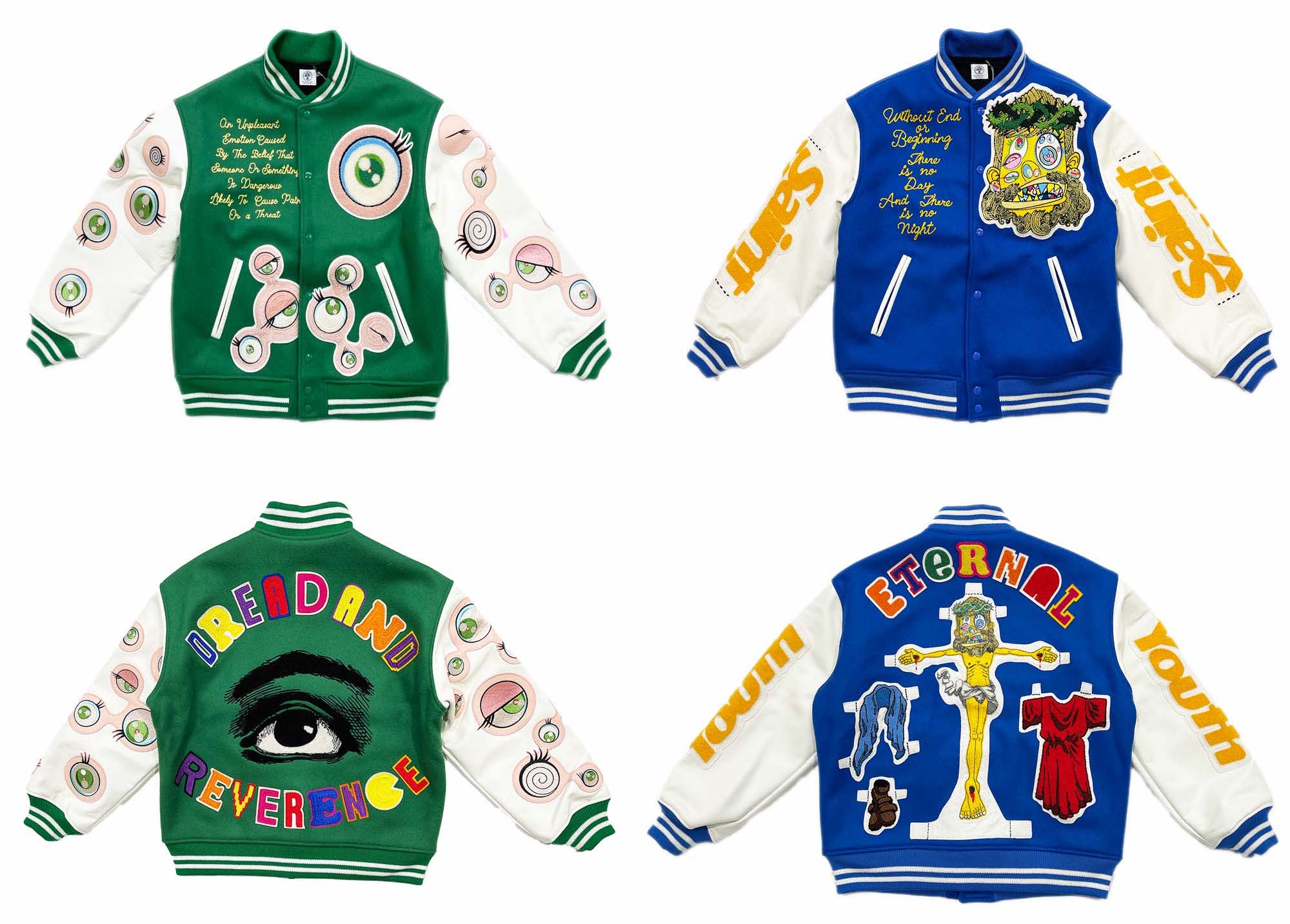 3月7日(月)20時よりWEBショップにて、 ©️SAINT Mxxxxxx × 村上隆