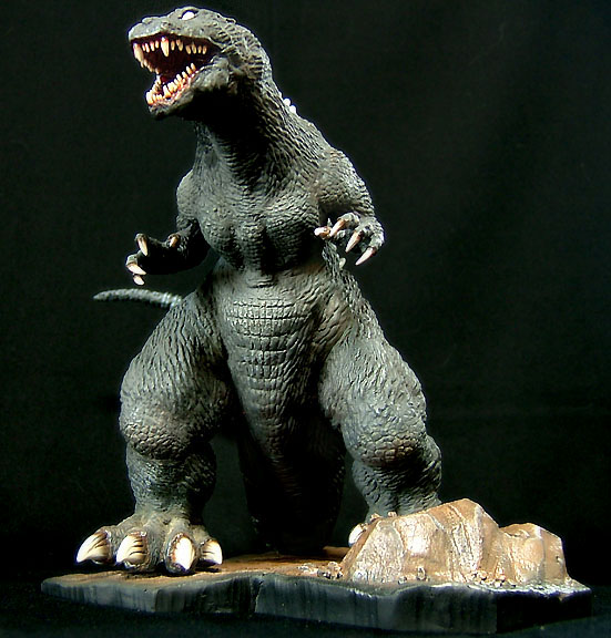 □ウエストケンジ 石井勝巳リアルコレクション GMKゴジラ 完成品□