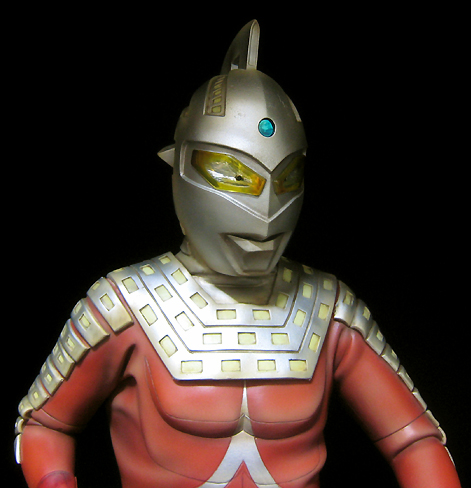 □海洋堂 メガソフビ ウルトラセブン 完成品2□ ガレージキット製作