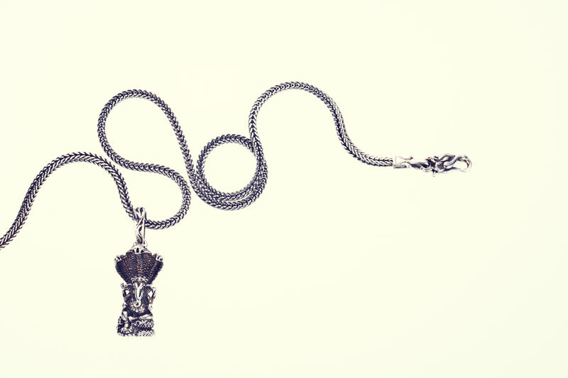 Ganesh with 3-Head Cobra｜ガネーシャ・3ヘッド・コブラ・ペンダント