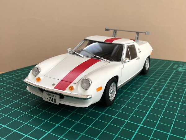 フジミ 1:24 ロータスヨーロッパをサーキットの狼仕様に仕上げる – zoe log