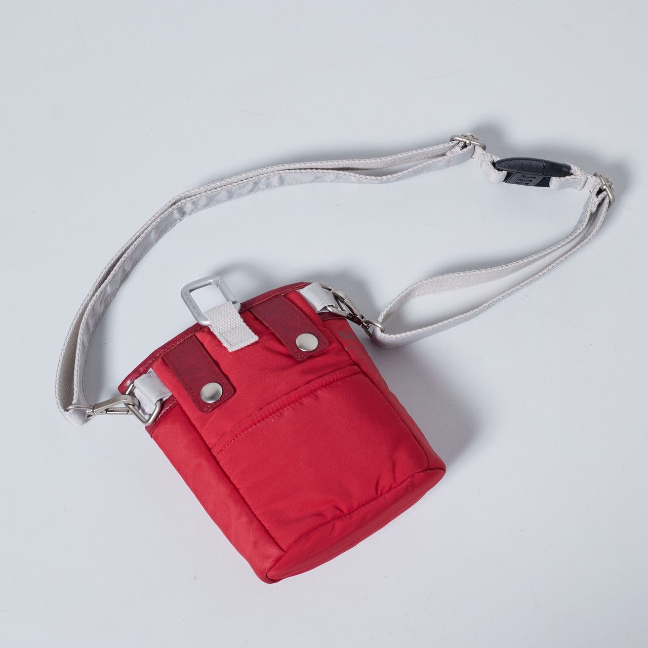UNISEX 中綿ウエストポーチ レッド