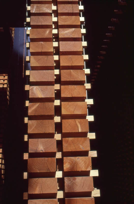 Swiss Pavilion at Expo 2000 in Hannover by Peter Zumthor