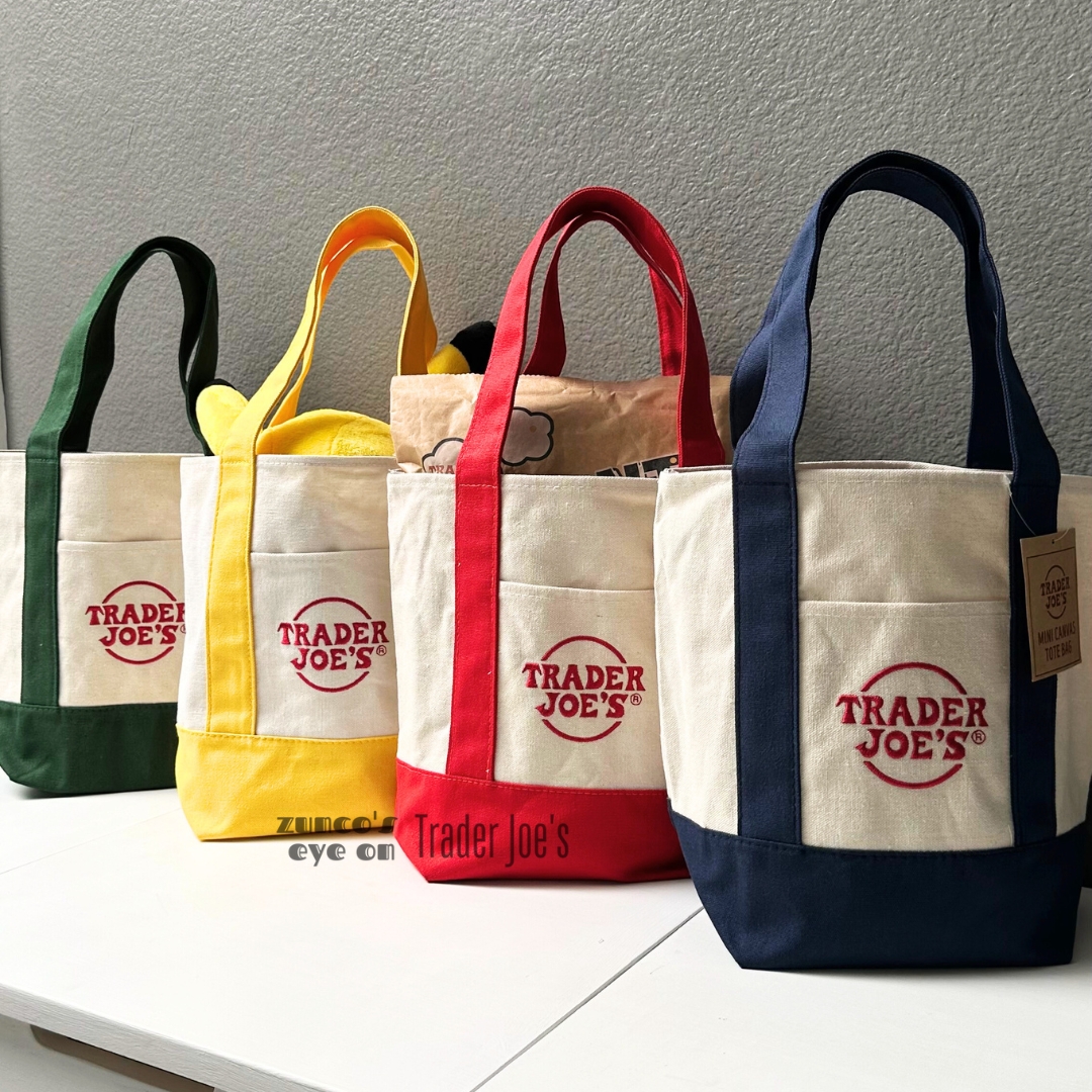 トレジョ, ミニトート, 4色, エコバッグ, キャンバス, 人気, 最新, 2025