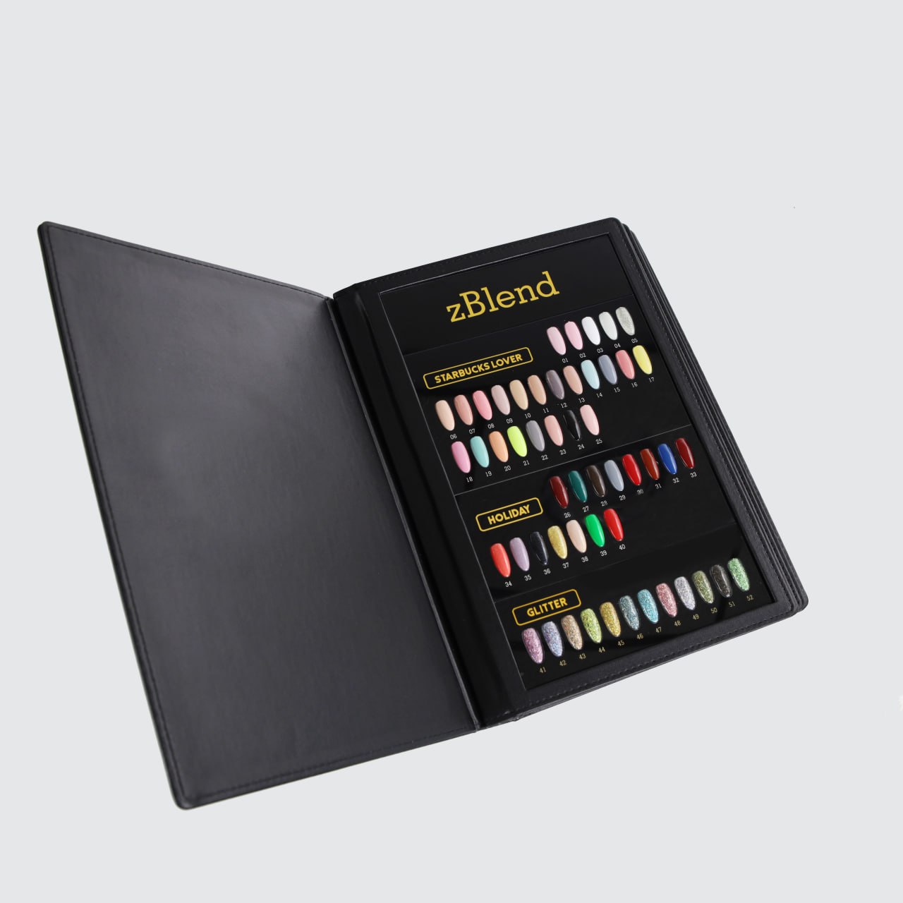 zBlend & zGel | Sample / Color Chart – Nailsjobs by Zurno