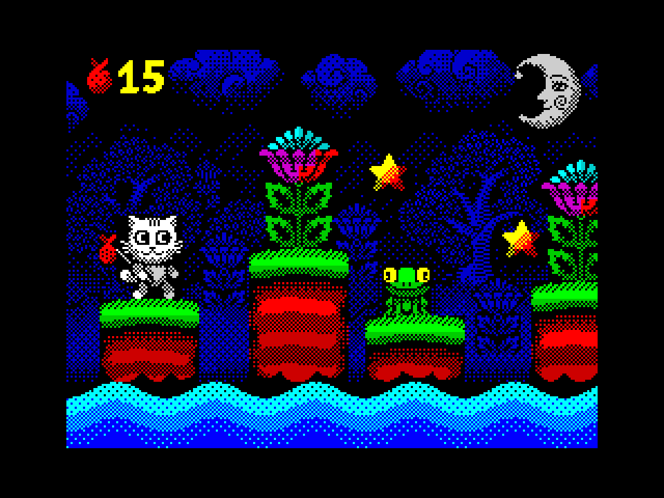 ZX Spectrum 8-bit pixel art picture 