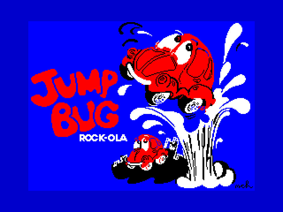 ZX Spectrum 8-bit pixel art picture 