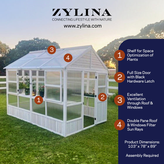 Hobby Greenhouse - XL (DDP-1866L) – Zylina