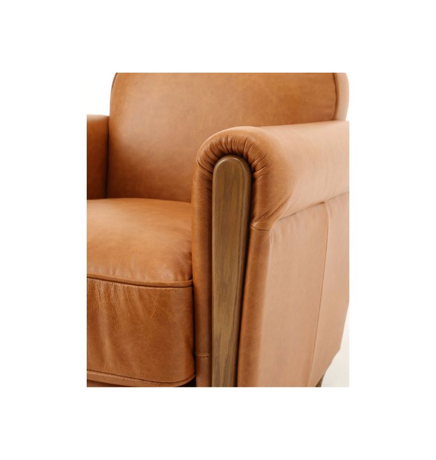 OAKS CLUB CHAIR / SMOOTH LEATHER | JOURNAL STANDARD FURNITURE