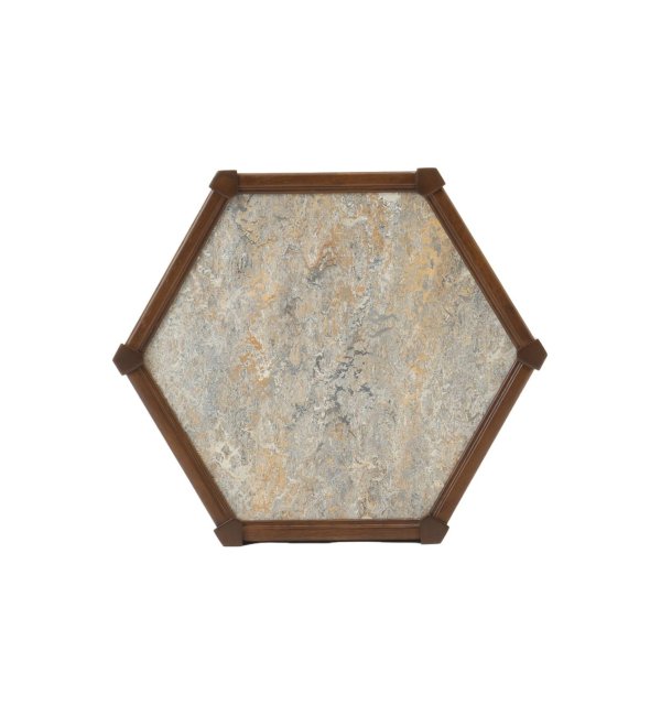 BROOKS HEXAGON TABLE / GRAY | JOURNAL STANDARD FURNITURE