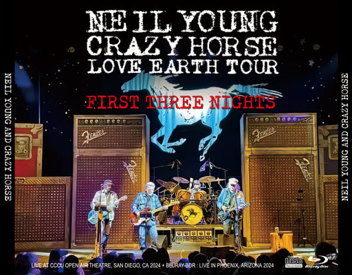 NEIL YOUNG & CRAZY HORSE - LOVE EARTH TOUR 2024: FIRST THREE