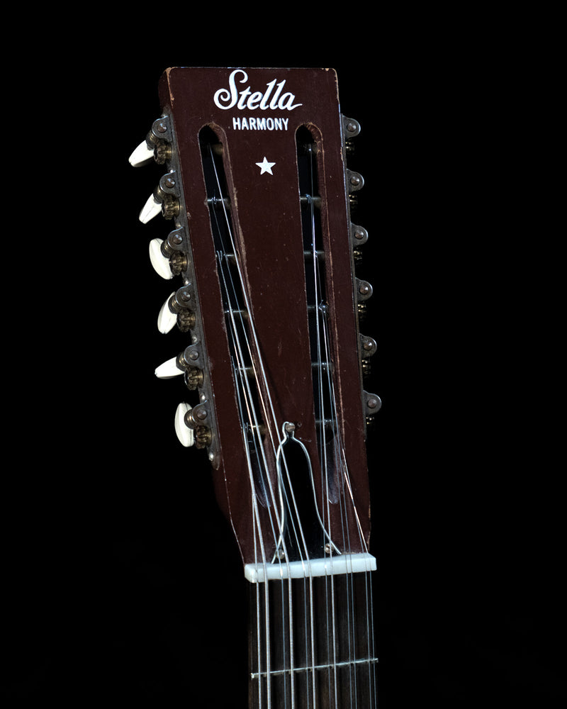 1970 Harmony Stella 12-String, Solid Birch, Ready To Go! - USED