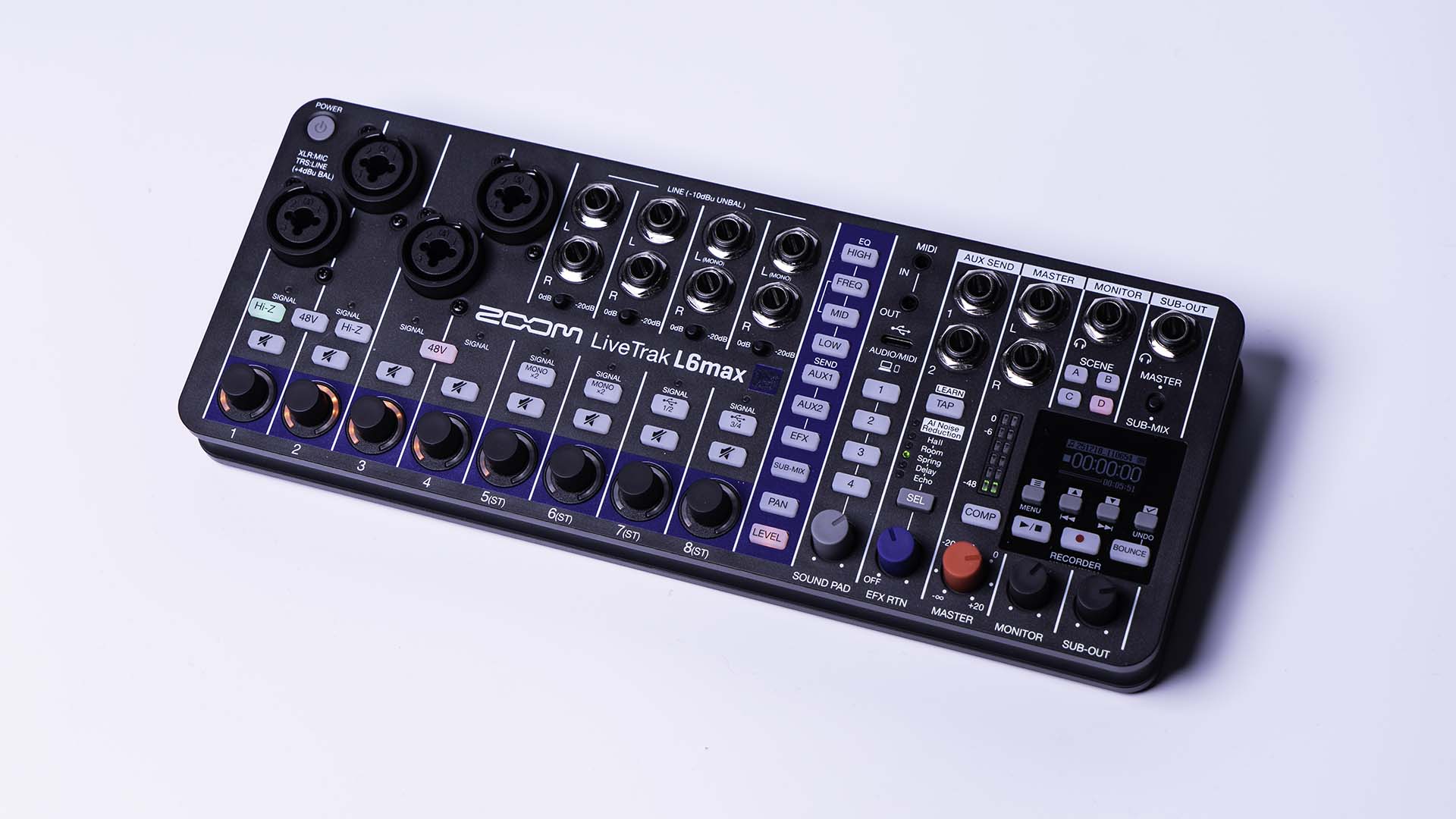 ZOOM LiveTrak L6max｜ギタリストのライブ・レコーディングをより身近