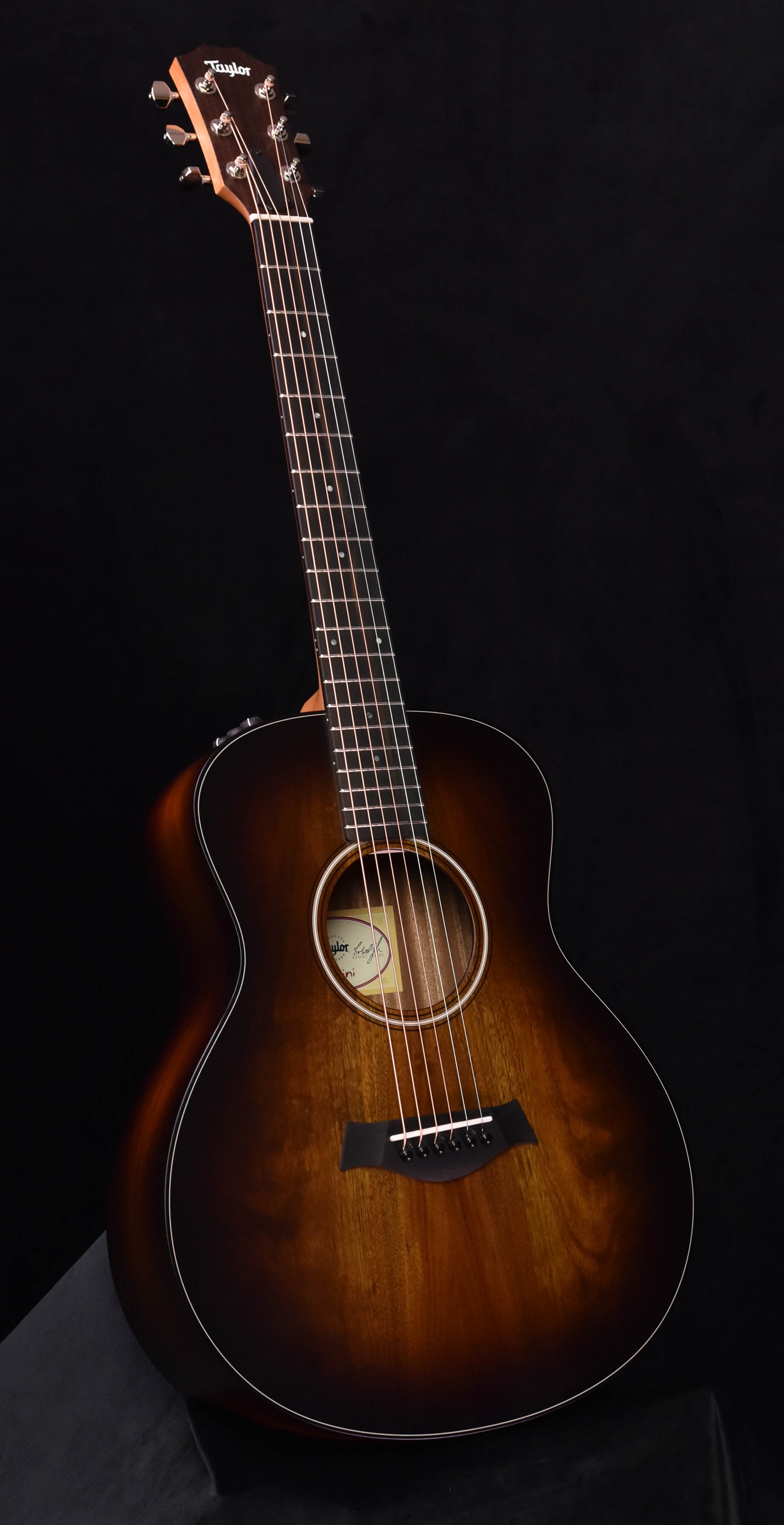 Taylor GS Mini-E Koa PLUS Shaded Edge Burst Acoustic Guitar