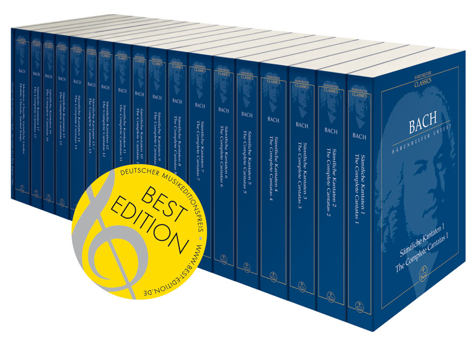 輸入楽譜全集［バッハ 全カンタータ］全19巻完結揃い 定価16万円 輸入