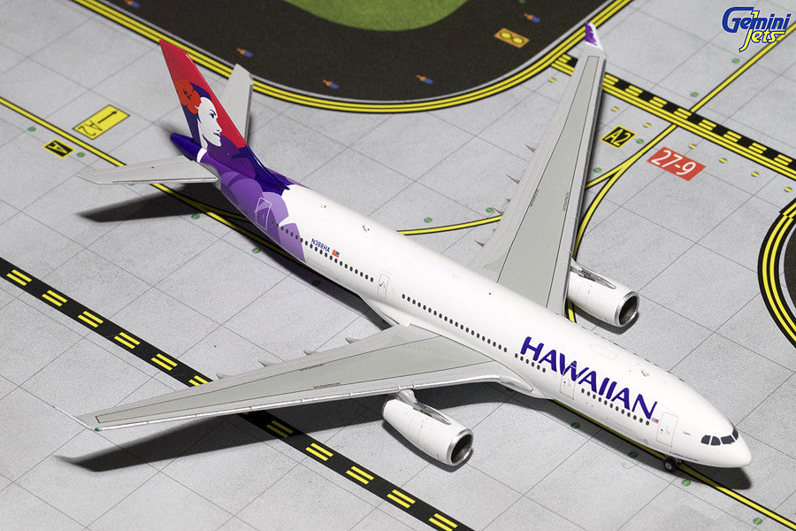 Gemini Jets Hawaiian Airlines A330-200 1/400 Scale Diecast Plane