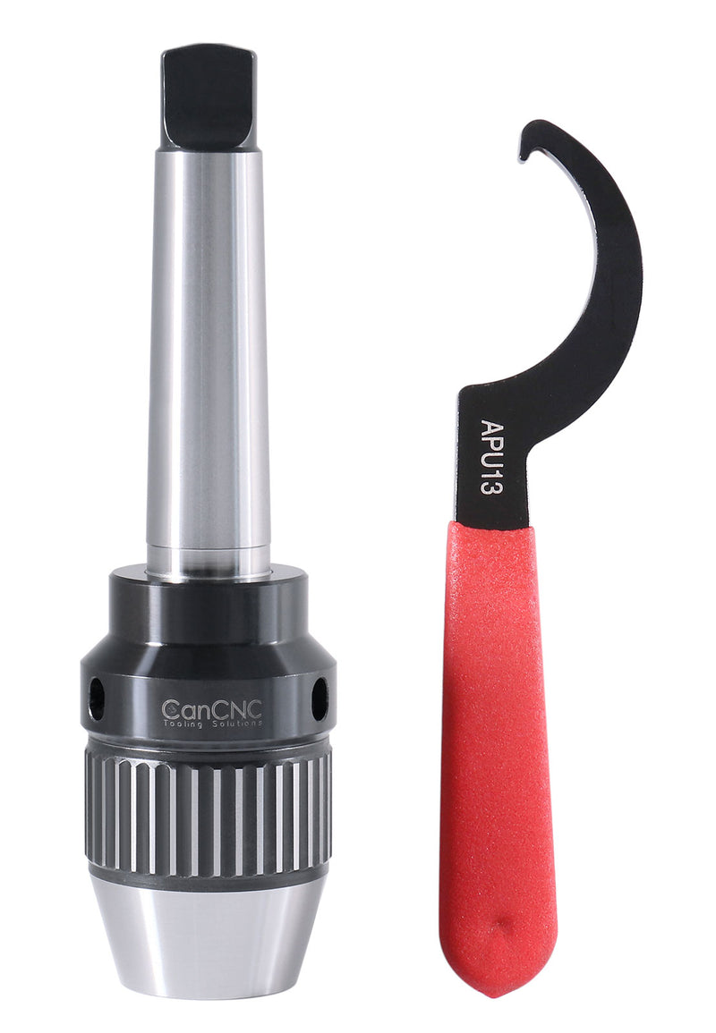 Precision Keyless Drill Chuck, Heavy-Duty with Integrated Shank, Titan
