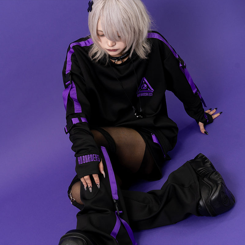 渦雷 アームカバー パープル – ACDC RAG