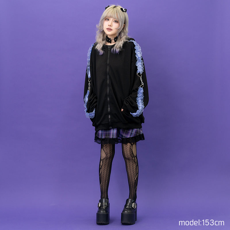 LOVE PUNK ZIPパーカー パープル – ACDC RAG