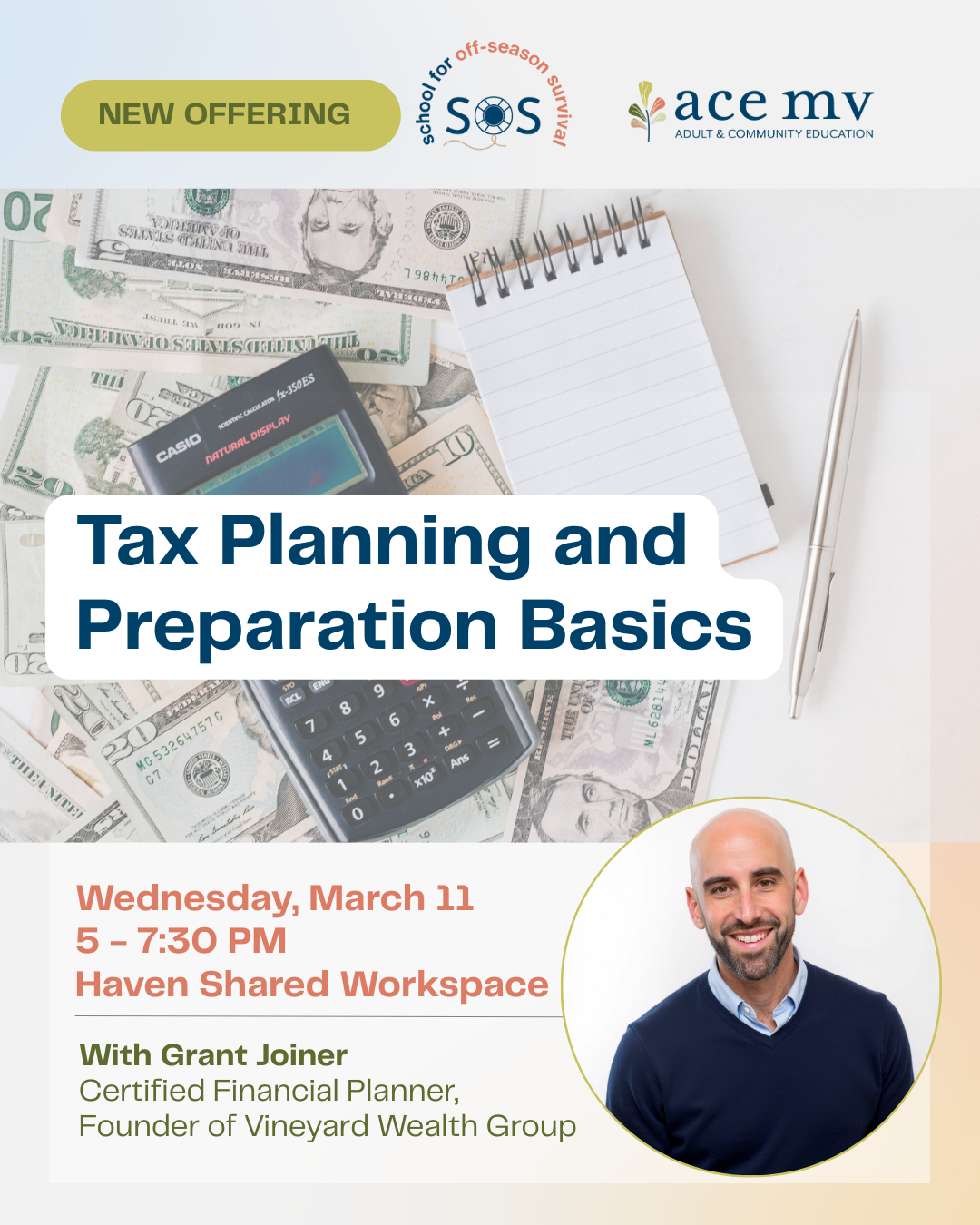 Mo's Gift Card Giveaway, Winter SOS Classes & More! - ACE MV