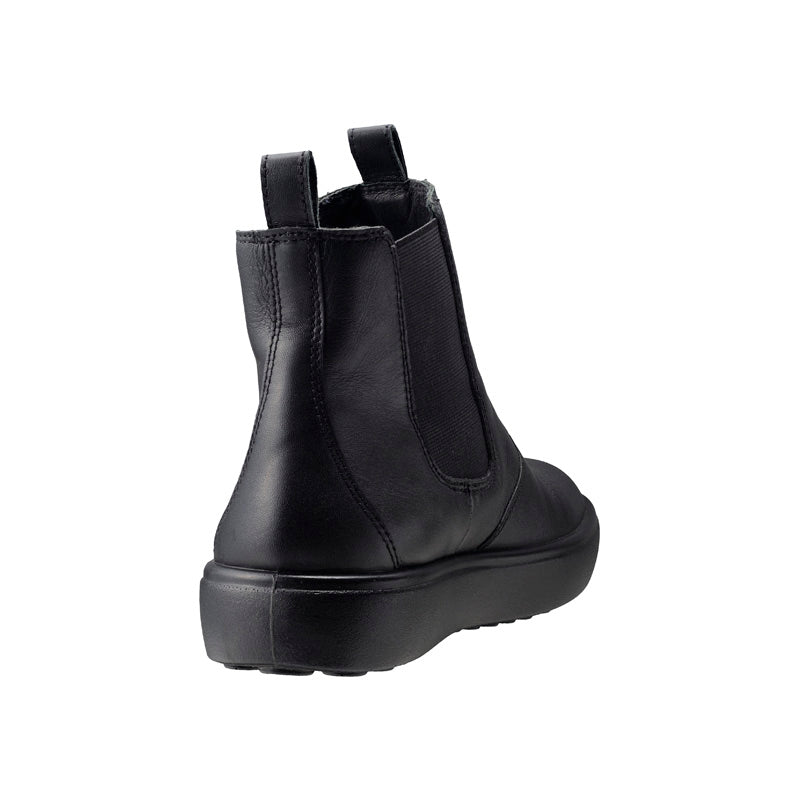 アキレス・ソルボ N 516 黒｜ミニマル レザーサイドゴアブーツ