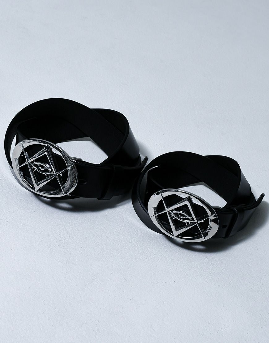 REFLEM【レフレム】Thorn eyeロゴレザーベルト/全2色