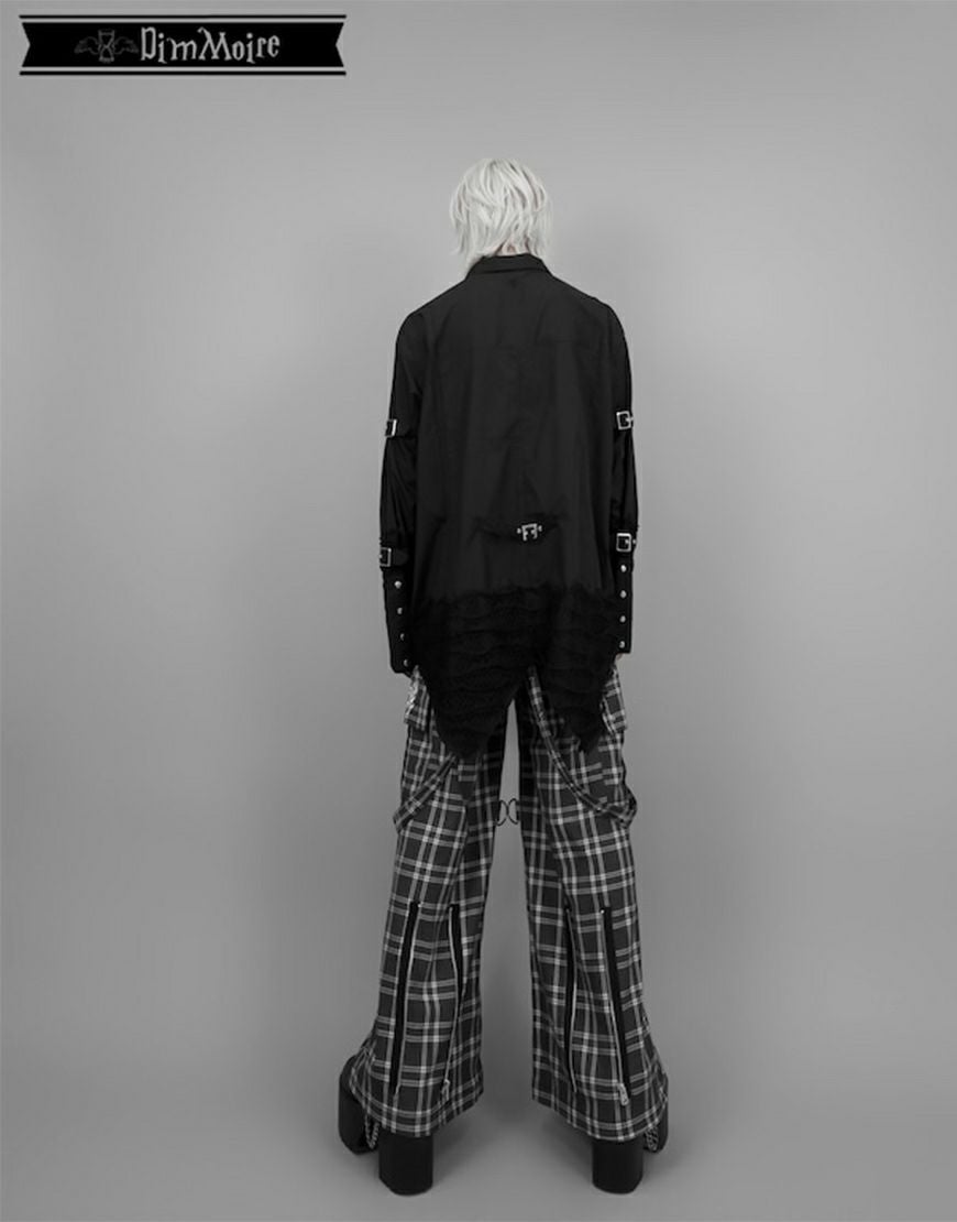 DimMoire【ディムモアール】Gothic学園ボンテ―ジシャツ/Black