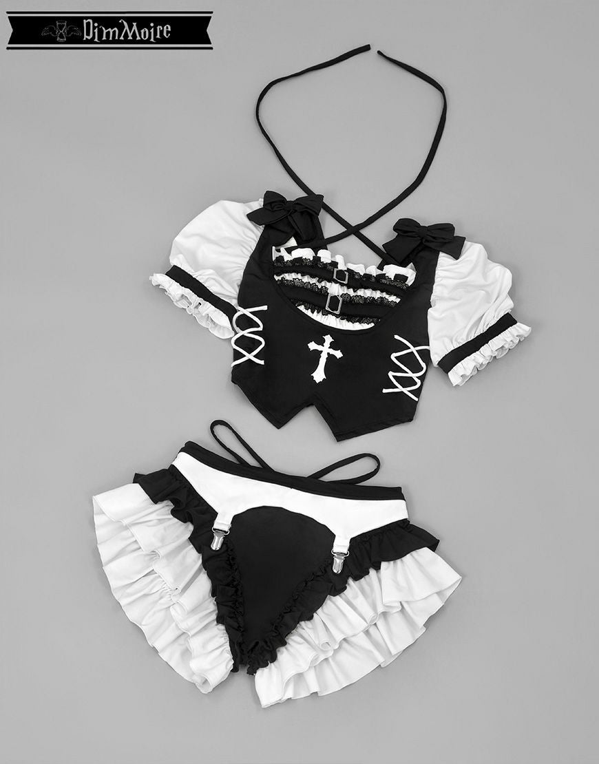 DimMoire【ディムモアール】融ける夢の約束スイムウェア/Black